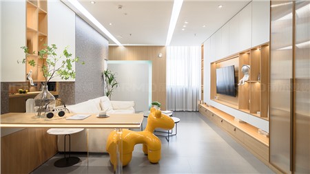 長沙實(shí)景展廳95m² | 麗爾曼頓全屋整裝定制