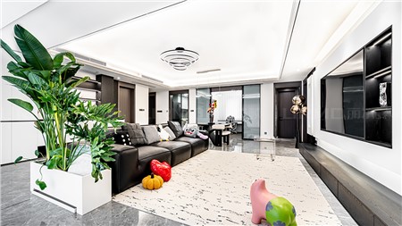 5w打造現(xiàn)代極簡(jiǎn)風(fēng)格的家148m² | 麗爾曼頓全房全屋定制