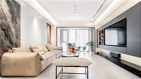 12.8w打造意式極簡(jiǎn)風(fēng)格的家120m² | 麗爾曼頓全房全屋整裝