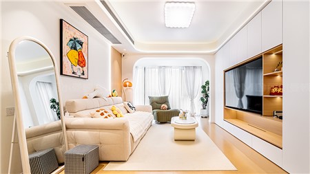 10.8w打造原木奶油風(fēng)格的家103m² | 麗爾曼頓全房全屋定制